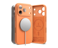 Etui do telefonów Ringke Silicone Magnetic Magsafe do Iphone 17 Pro Max Tangerine 8800328810464